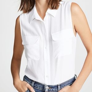 Equipment 100% Silk Slim Signature Blouse